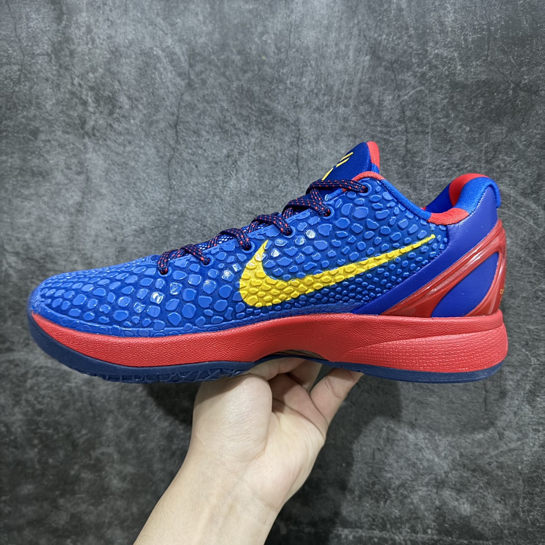 图片[2]-【MX版本】NK Zoom Kobe 6 Dark Knight 科比六代 黑暗骑士 红蓝黄 货号：429659-402n前后气垫加持 信仰绝不减配市售唯一PROTRO复刻版开发货品全鞋身材料卡色独家定制SWOOSH 蛇鳞 正确珠光效果（内嵌珍珠粉）n独家前掌Zoom Turbo 后掌马蹄Zoom缓震内置全真动态飞线 独家复刻U型缓震垫带独立钢印十年情怀 这里完美落地 致力打造最强ZK系列  尺码：41 42 42.5 43 44 44.5 45 45.5 46 47.5 48.5 49.5 编码：T1520550-鞋库