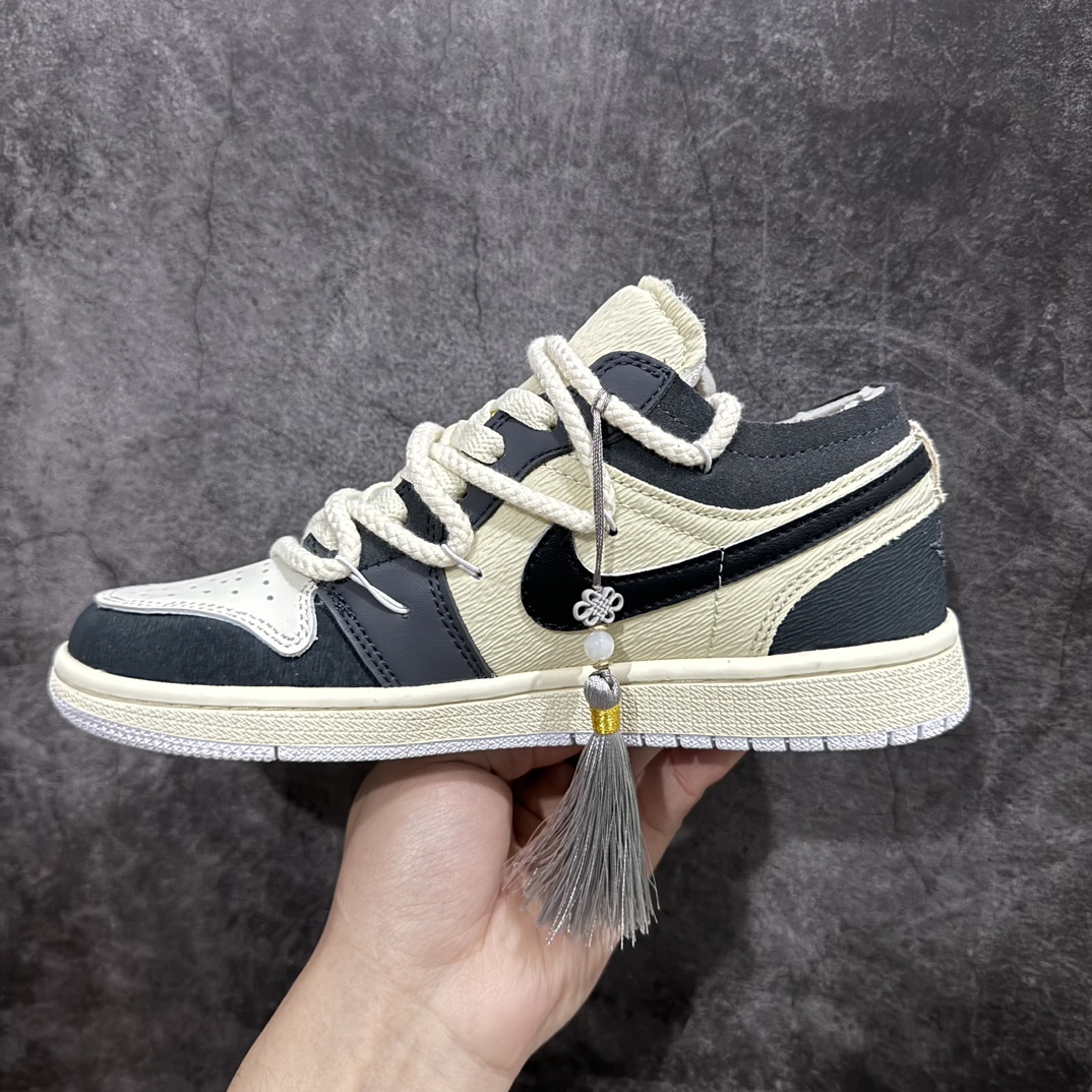 图片[2]-【定制礼盒版】Air Jordan 1 Low 解构 绑带n官方同步新色 原装级产物n拒绝公底 立体鞋型 细节完美 高清洁度 购置公司同步原材料 原汁原味 忠于原版 货号：FB9139-002n码数：36 36.5 37.5 38 38.5 39 40 40.5 41 42 42.5 43 44 44.5 45 46 编码：DS310330-鞋库