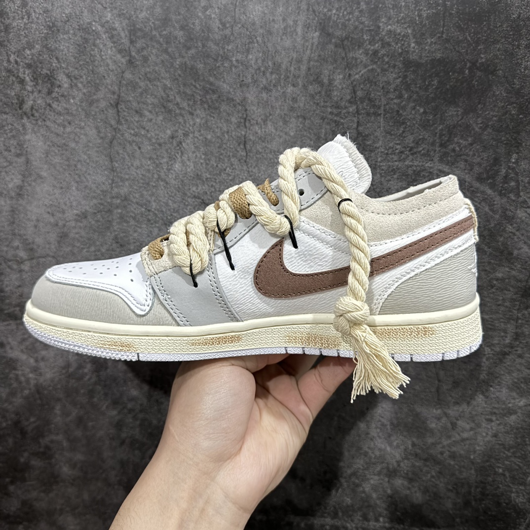 图片[2]-【定制礼盒版】Air Jordan 1 Low 解构 绑带n官方同步新色 原装级产物n拒绝公底 立体鞋型 细节完美 高清洁度 购置公司同步原材料 原汁原味 忠于原版 货号：FB9139-002n码数：36 36.5 37.5 38 38.5 39 40 40.5 41 42 42.5 43 44 44.5 45 46 编码：DS310330-鞋库