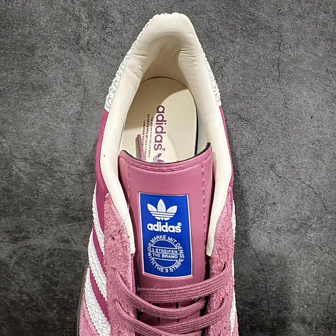 图片[8]-【纯原H版】Adidas Originals Gazelle Indoor  防滑低帮T头德训鞋 GZ复古系列 白粉红 草莓熊 IF1809n最强版出货💪🏻正确猪八材料 毛绒感质感都特别强 非普通版本n市场最高版本完美还原zp细节，注意区别市场任何版本，完全不是一路货色‼️n全鞋原材料打造，无任何色差，正确鞋型，后跟港宝材料定型，正确微透生胶大底，反口内里头层细腻小牛皮，纸板中底 鞋垫背胶，侧面正确烫金压印字母，所有细节完美还原‼️ 尺码：35 36 36.5 37 38 38.5 39 40 40.5 41 42 42.5 43 44 44.5 45 编码：H11250270-鞋库