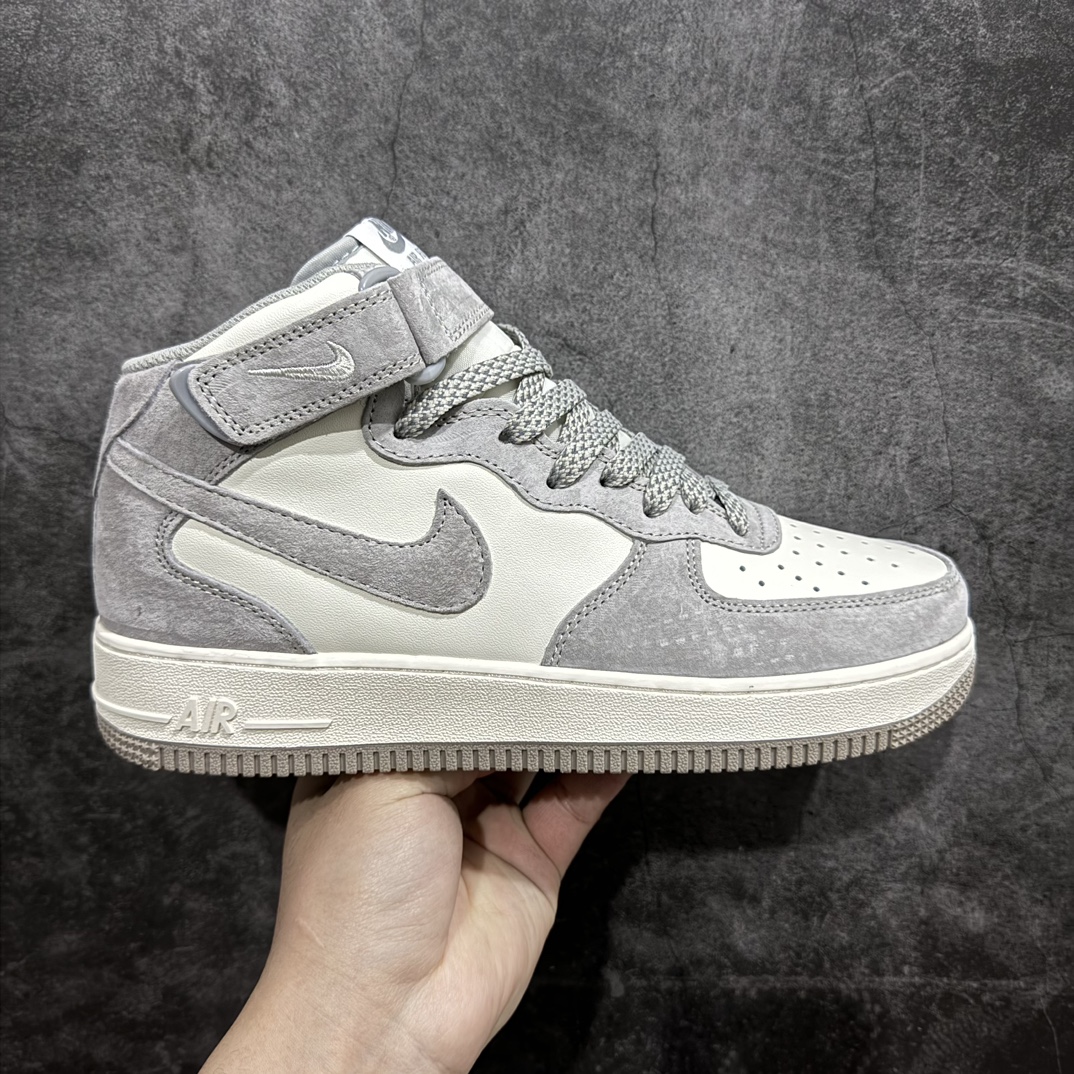 【公司级】Nk Air Force 1\’07 Mid 米灰 空军一号中帮休闲板鞋 CQ3866-015n原厂磨砂皮 原楦原纸板 纯正版型 正品NFC感应芯片 高清洁度 内置全掌气垫 尺码：36 36.5 37.5 38 38.5 39 40 40.5 41 42 42.5 43 44 44.5 45  编码：HXS310320-鞋库