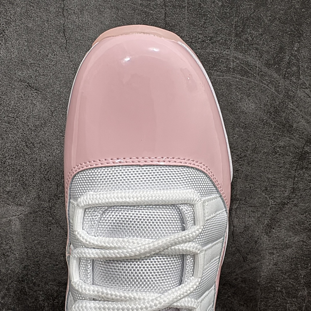 纯原版本乔丹11代AirJordan11LowWMNS“LegendPink”白粉色AJ11传奇粉低帮首