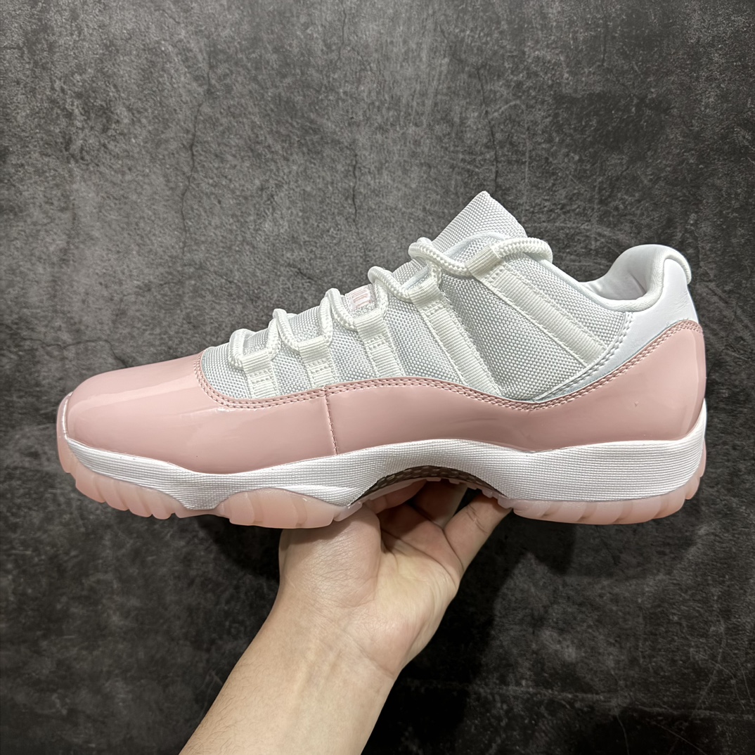 450 【纯原XP版本】乔丹11代 Air Jordan 11 Low WMNS “Legend Pink” 白粉色  AH7860-160