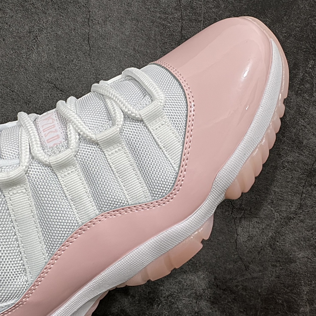 450 【纯原XP版本】乔丹11代 Air Jordan 11 Low WMNS “Legend Pink” 白粉色  AH7860-160