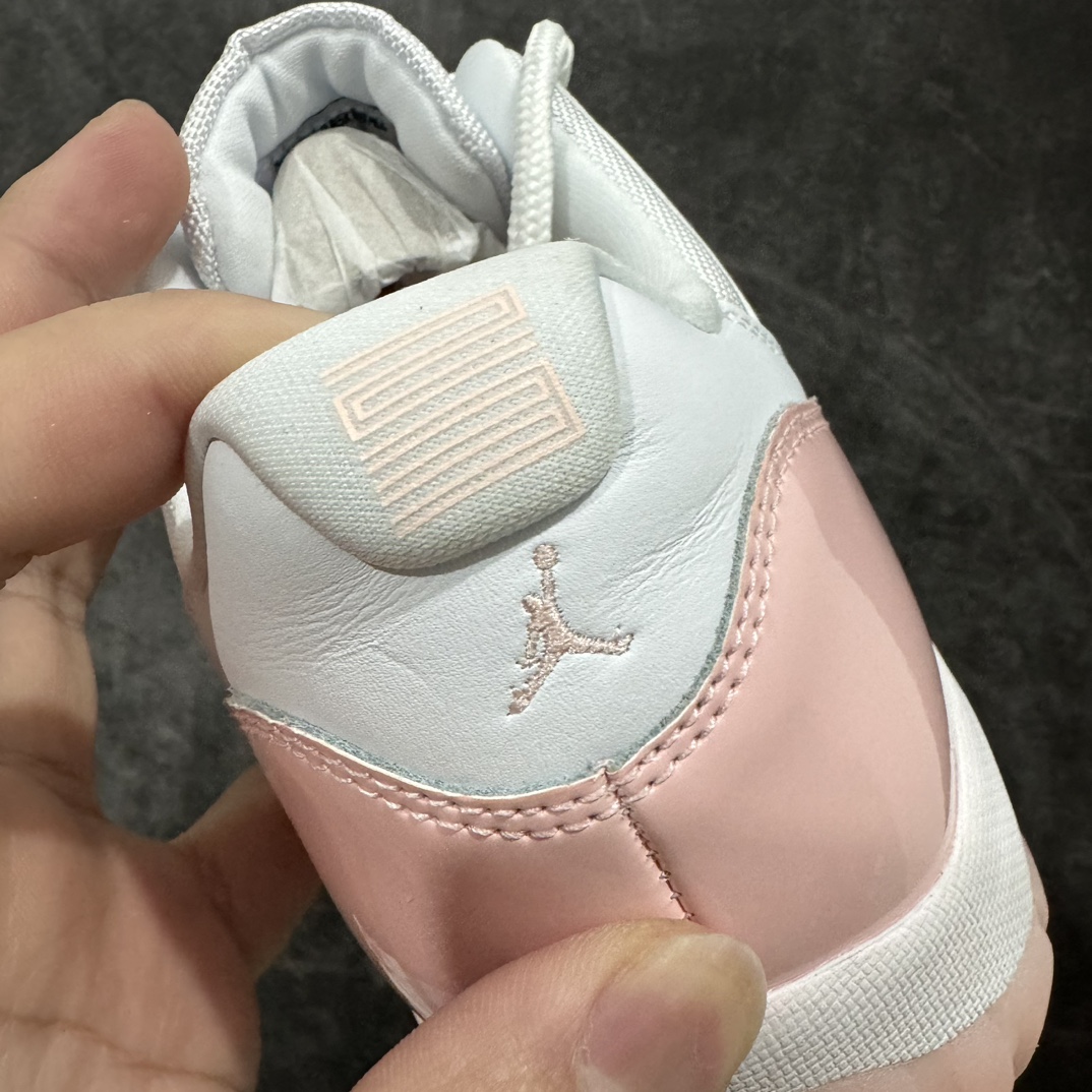 纯原版本乔丹11代AirJordan11LowWMNS“LegendPink”白粉色AJ11传奇粉低帮首