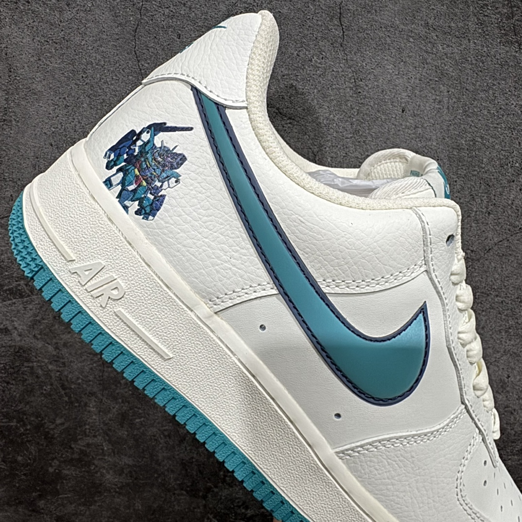 图片[7]-【公司级】Nike Air Force 1 Low \’07 高达主题 米绿低帮空军一号休闲板鞋 3M反光 定制皮料 原楦原纸板 纯正版型 原装鞋盒 清洁度完美 内置全掌气垫货号：KK1256-659  尺码：36 36.5 37.5 38 38.5 39 40 40.5 41 42 42.5 43 44 44.5 45 编码：HXS250260-鞋库