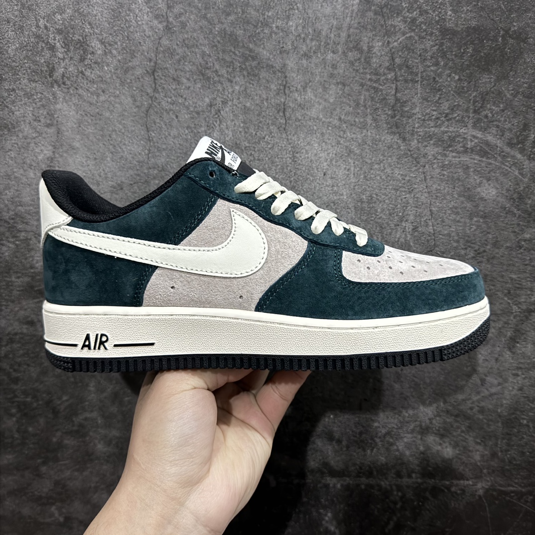 260 Nk Air Force 1'07 Low 灰白绿 麂皮配色 空军一号低帮休闲板鞋 NT9955-318