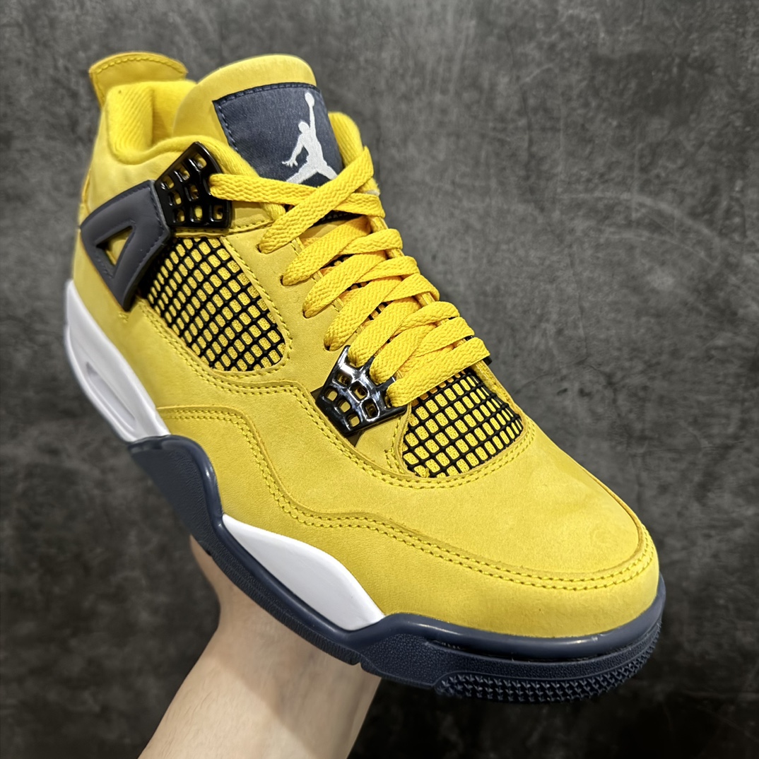 450 【老DT版】Air Jordan AJ4 Retro 黑黄电母 CT8527-700