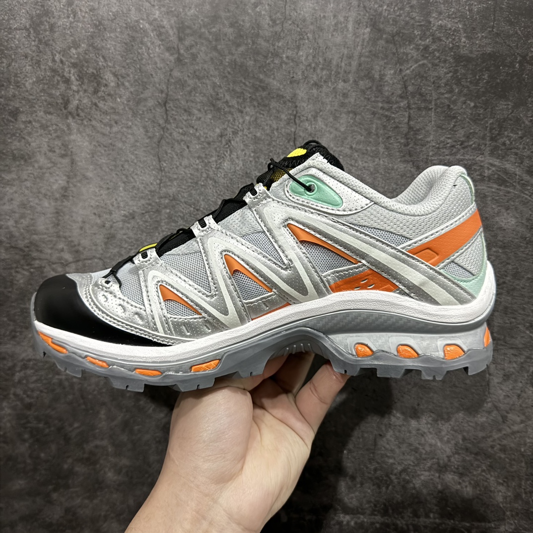 SalomonXT-QUESTADV萨洛蒙情侣款户外机能鞋灰橙色全新工厂出品全鞋改进为原厂一致材料打造全