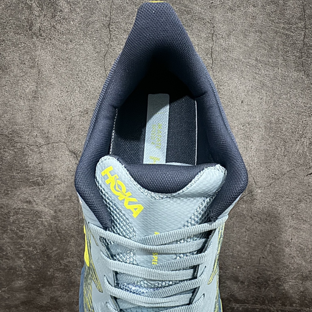 图片[8]-【公司级】HOKA ONE ONE Mafate Speed 4 飞速玛法特4代系列低帮轻量户外越野休闲运动慢跑鞋HOKA ONE ONE是来自美国的跑步鞋知名品牌，创立于2009年，始终致力于为所有跑者提供更新、更好的跑步装备。相比常规跑鞋，HOKA ONE ONE特别研发使用性能独特的几何形跑鞋中底，此种鞋底更厚、更高、回弹性也更好，除了卓越的缓冲性能，它还能为各种阶段的跑者带来更具动感、更加稳定的跑步体验。HOKAONE ONE从设计之初就清楚意识到，要保证跑者步幅的均匀一致，双脚自然而然的运动至关重要。n 尺码：36 36.5 37.5 38 39 40 40.5 41 42 42.5 43 44 45 46 编码：NM280300-莆田鞋批发中心