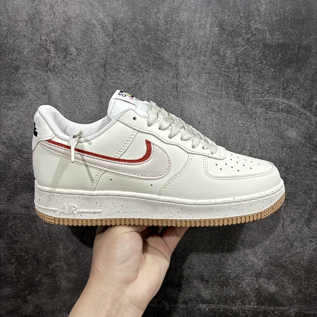 200 Nike Air Force 1 07 LV8 EMB”Thunder Blue Washed Teal ”40周年“82”板鞋“奶油白粉红双钩”DX6065-101