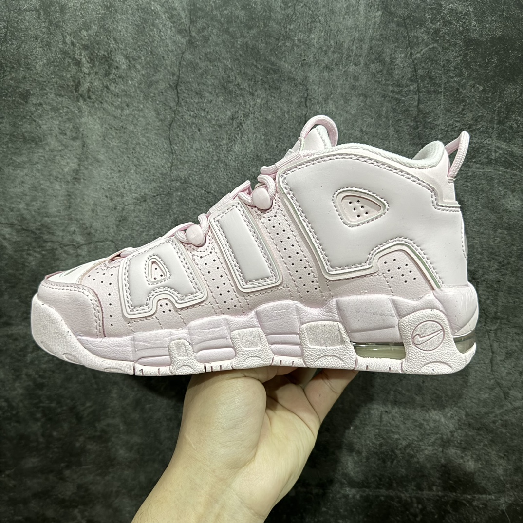 图片[2]-【纯原CK版本】Nike WMNS Air More Uptempo GS”Barely Green0“n皮蓬 粉色初代系列经典高街百搭休闲运动文化篮球鞋 货号 : DV1137-600 尺码： 36-40 编码：CK310330-鞋库