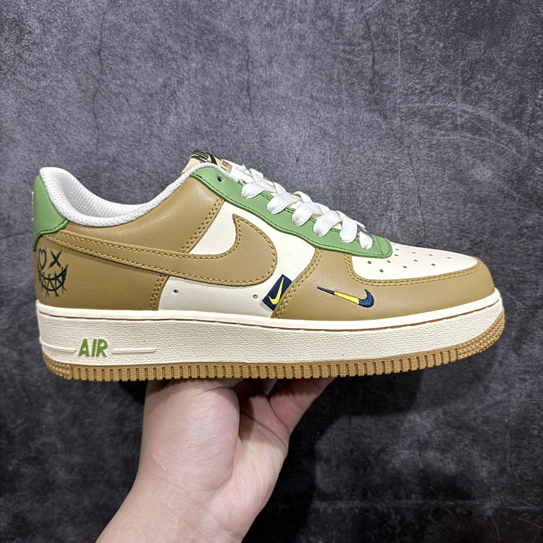 240 Nike Air Force 1 Low 07 暴力熊 米棕绿 XL2312-666