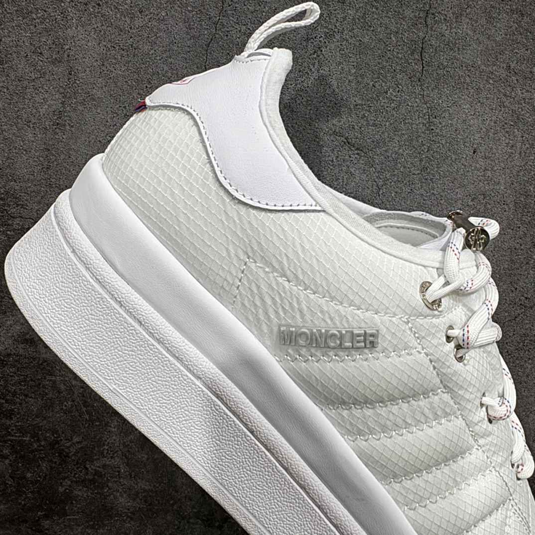 300 【OK纯原版本】Moncler x Adidas originals Campus 盟可睐 x 阿迪达斯低帮联名白色舒适气质百搭防滑低邦板鞋男女同款 IG7865