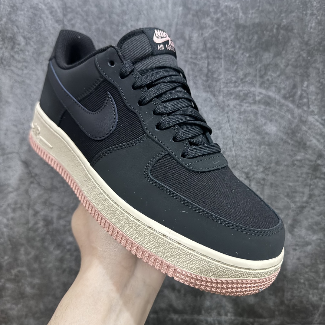 图片[3]-【公司级】Nike Air Force 1 Low 07 拼接黑网布n原楦头原纸板 打造纯正低帮空军版型 专注外贸渠道 全掌内置蜂窝气垫原盒配件 原厂中底钢印、拉帮完美官方货号：FB8876 001 Size：36 36.5 37.5 38 38.5 39 40 40.5 41 42 42.5 43 44 44.5 45 编码：LF250260-鞋库