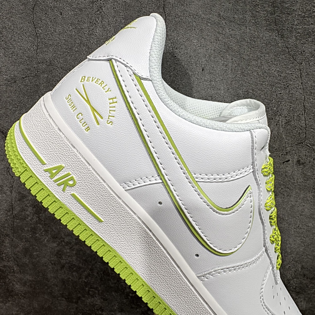 图片[7]-【公司级】Nk Air Force 1\’07 Low \”Sushi Club\” 苹果绿 空军一号低帮休闲板鞋 NS0517-007n3M反光 原楦头原纸板 纯正空军版型 内置全掌气垫 原盒配件 原厂中底钢印 拉帮完美 尺码：36 36.5 37.5 38 38.5 39 40 40.5 41 42 42.5 43 44 44.5 45  编码：HXS290300-莆田鞋批发中心