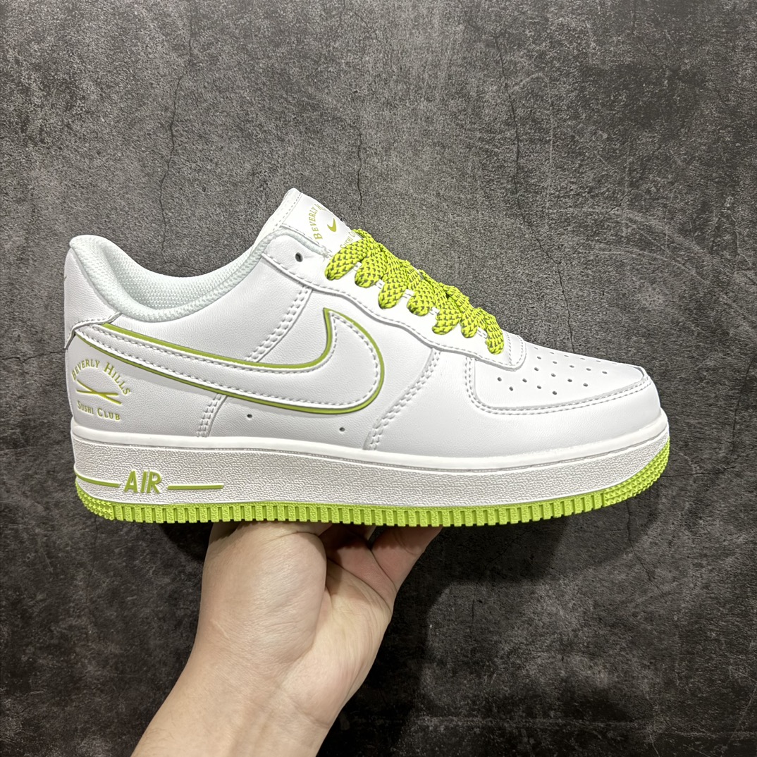 【公司级】Nk Air Force 1\’07 Low \”Sushi Club\” 苹果绿 空军一号低帮休闲板鞋 NS0517-007n3M反光 原楦头原纸板 纯正空军版型 内置全掌气垫 原盒配件 原厂中底钢印 拉帮完美 尺码：36 36.5 37.5 38 38.5 39 40 40.5 41 42 42.5 43 44 44.5 45  编码：HXS290300-莆田鞋批发中心