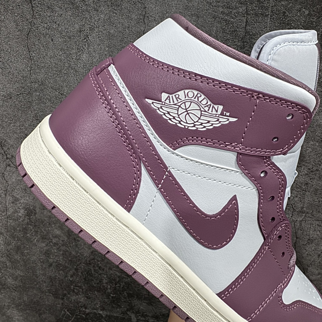 260 【DT版本】Air Jordan AJ1 Mid 中帮 白紫红BQ6472-050