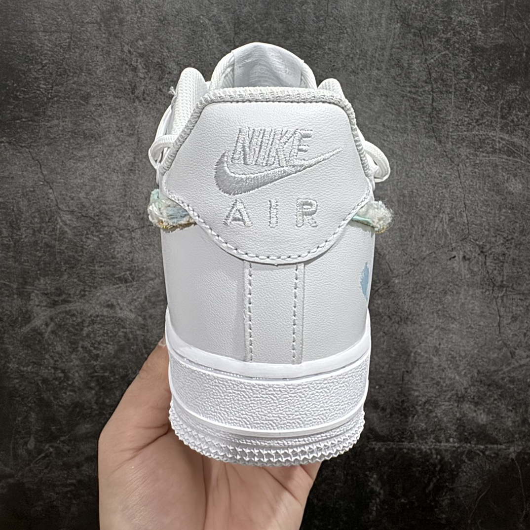 260 Nike Air Force 1 Low 07 减龄穿搭 小香风 山茶花少女 白蓝 DH9999-223