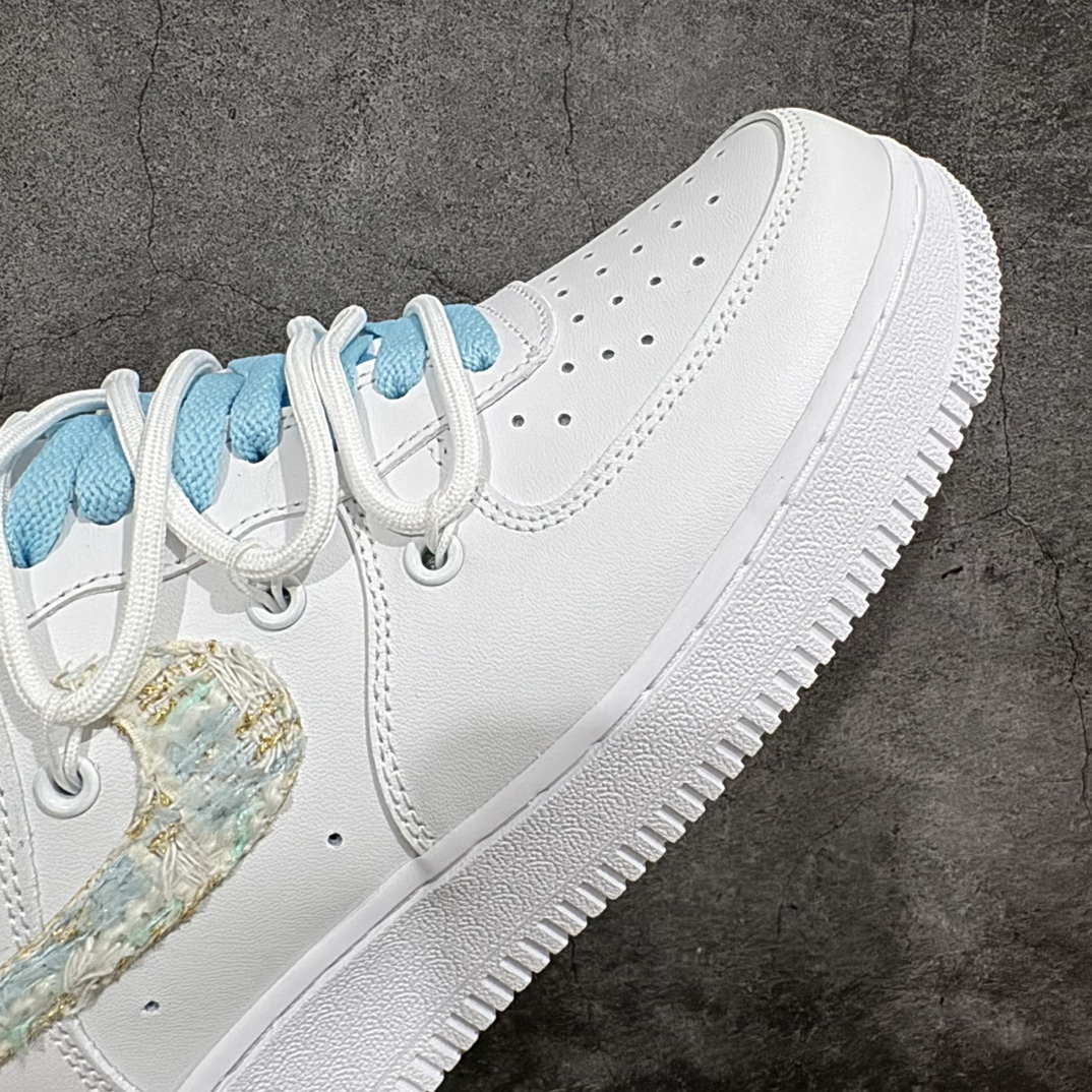 260 Nike Air Force 1 Low 07 减龄穿搭 小香风 山茶花少女 白蓝 DH9999-223