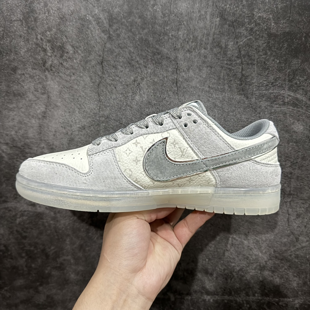 280 【定制版】Nk SB Dunk Low LV联名-米白银灰冠军板鞋 CR8033-502