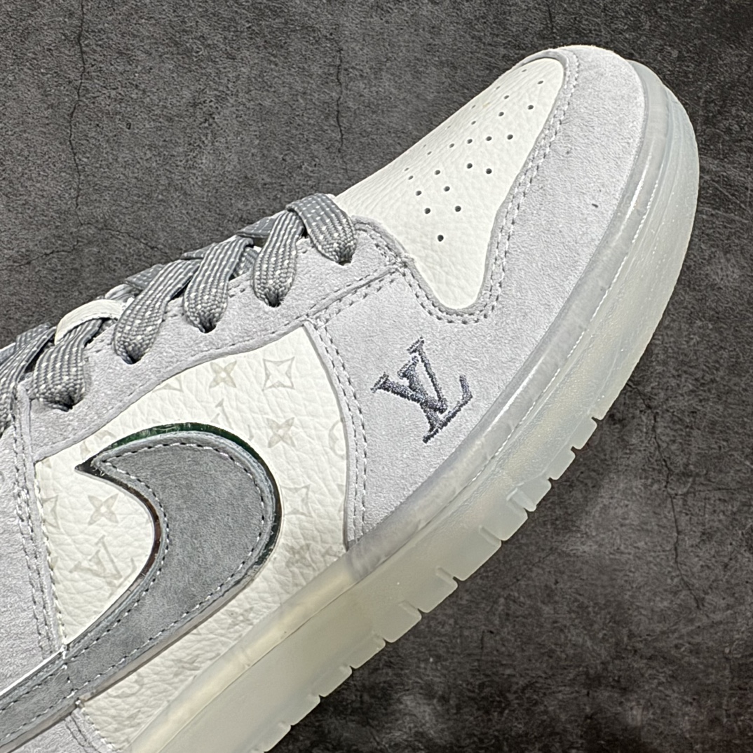 280 【定制版】Nk SB Dunk Low LV联名-米白银灰冠军板鞋 CR8033-502