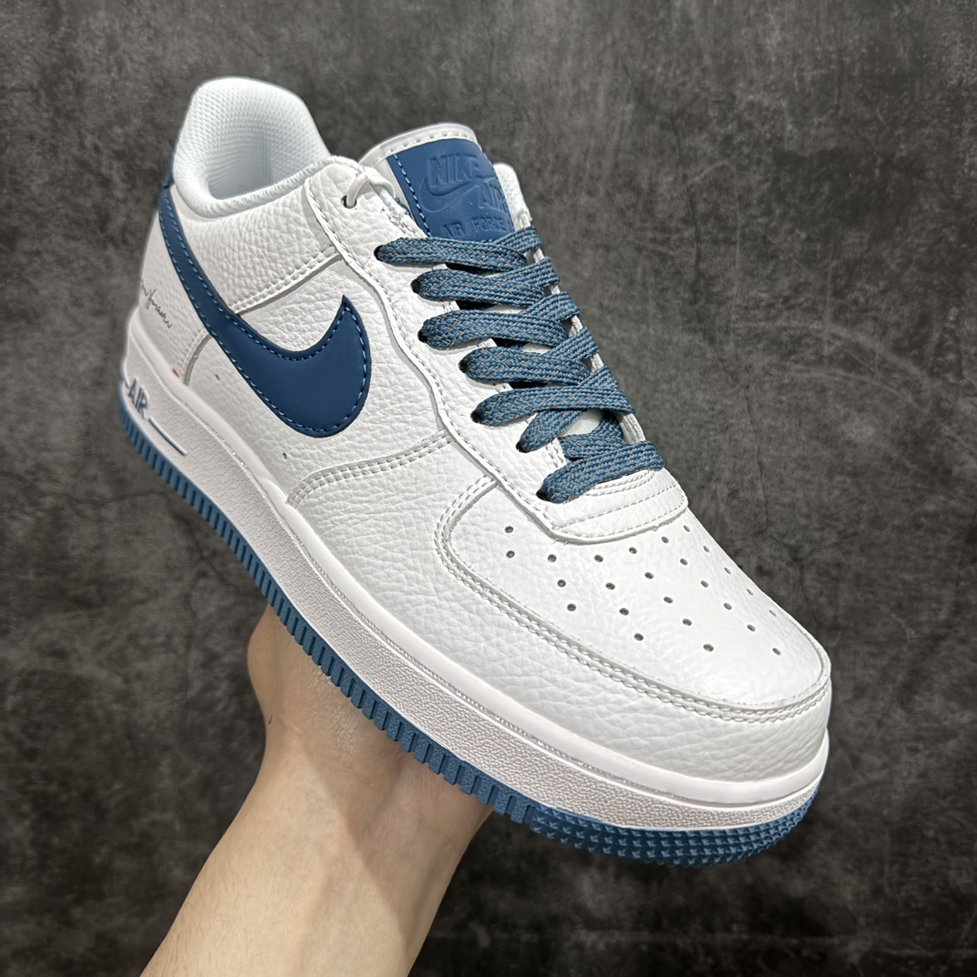 240 Nocta x Nk Air Force 1'07 Low ”Certified Lover Boy” 湖蓝 经典空军一号低帮休闲板鞋 LO1718-060