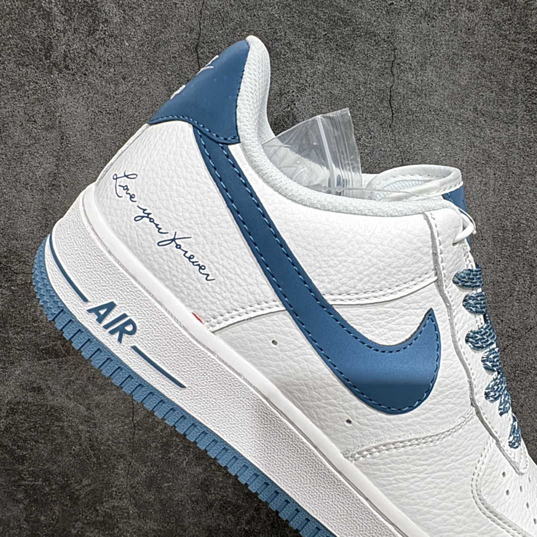 240 Nocta x Nk Air Force 1'07 Low ”Certified Lover Boy” 湖蓝 经典空军一号低帮休闲板鞋 LO1718-060