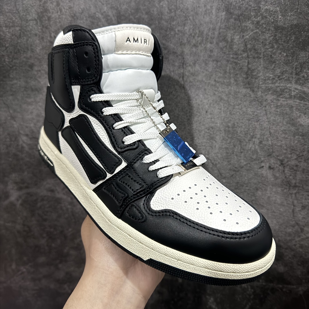 450 【渠道L版 】AMIRI Skel Top Hi Sneakers 洛杉矶街头之王