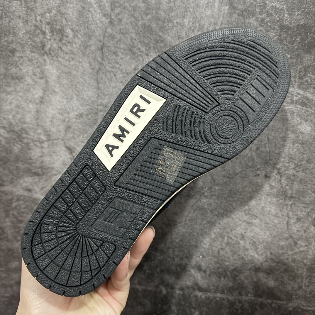 450 【渠道L版 】AMIRI Skel Top Hi Sneakers 洛杉矶街头之王