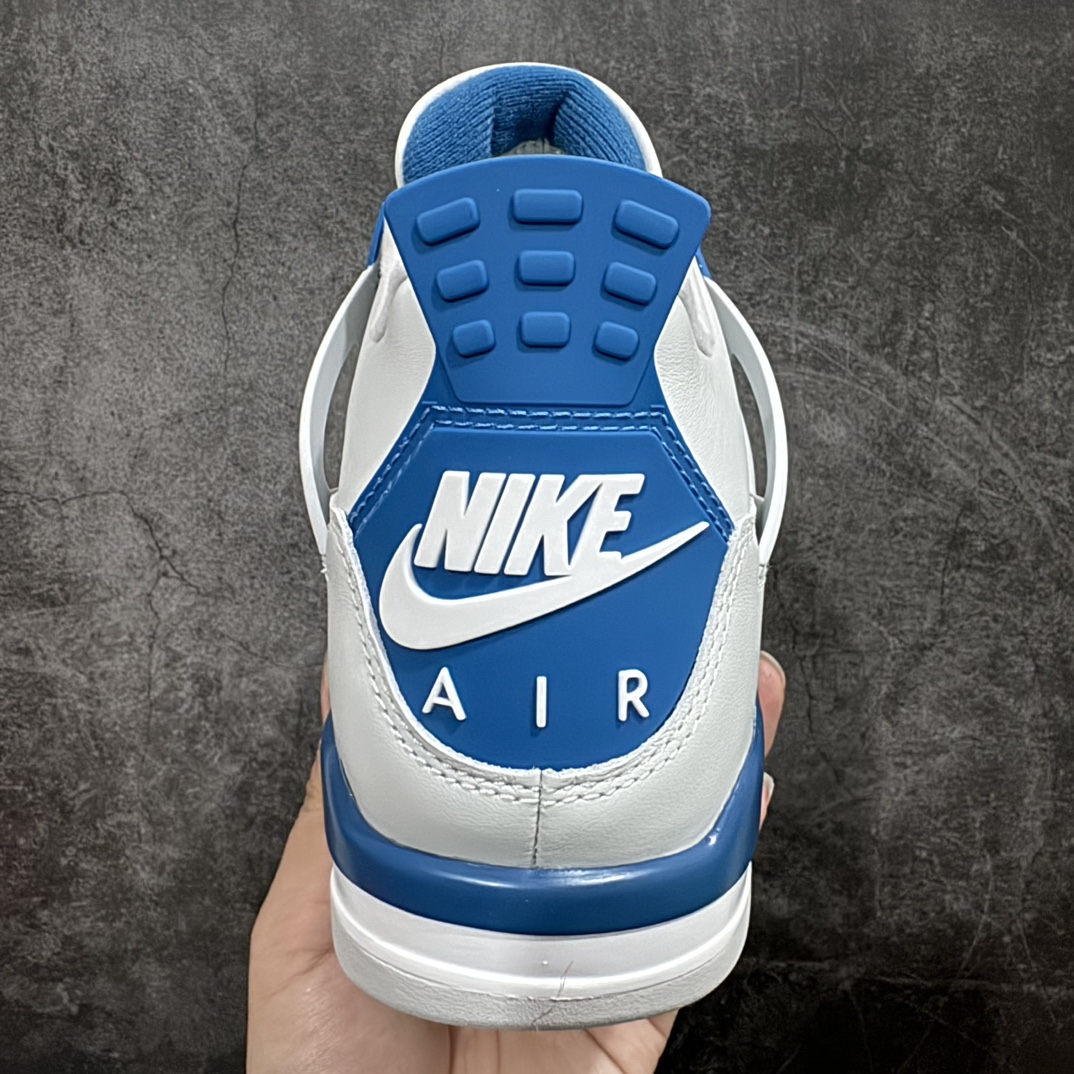 500 【OG纯原】Air Jordan 4 Retro ” Military Blue ” AJ4乔4 白蓝 文化篮球鞋 FV5029-006