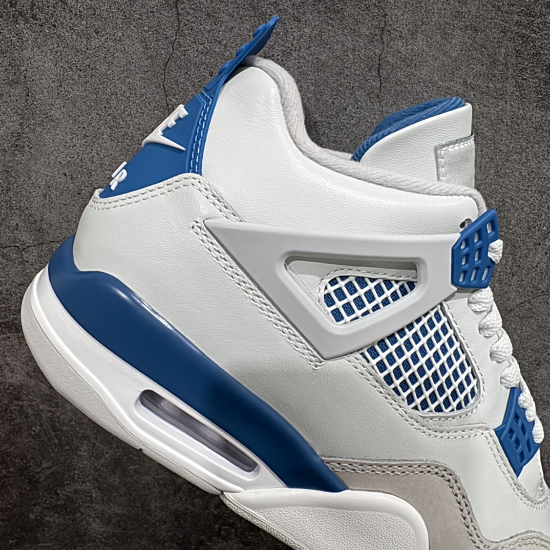 500 【OG纯原】Air Jordan 4 Retro ” Military Blue ” AJ4乔4 白蓝 文化篮球鞋 FV5029-006