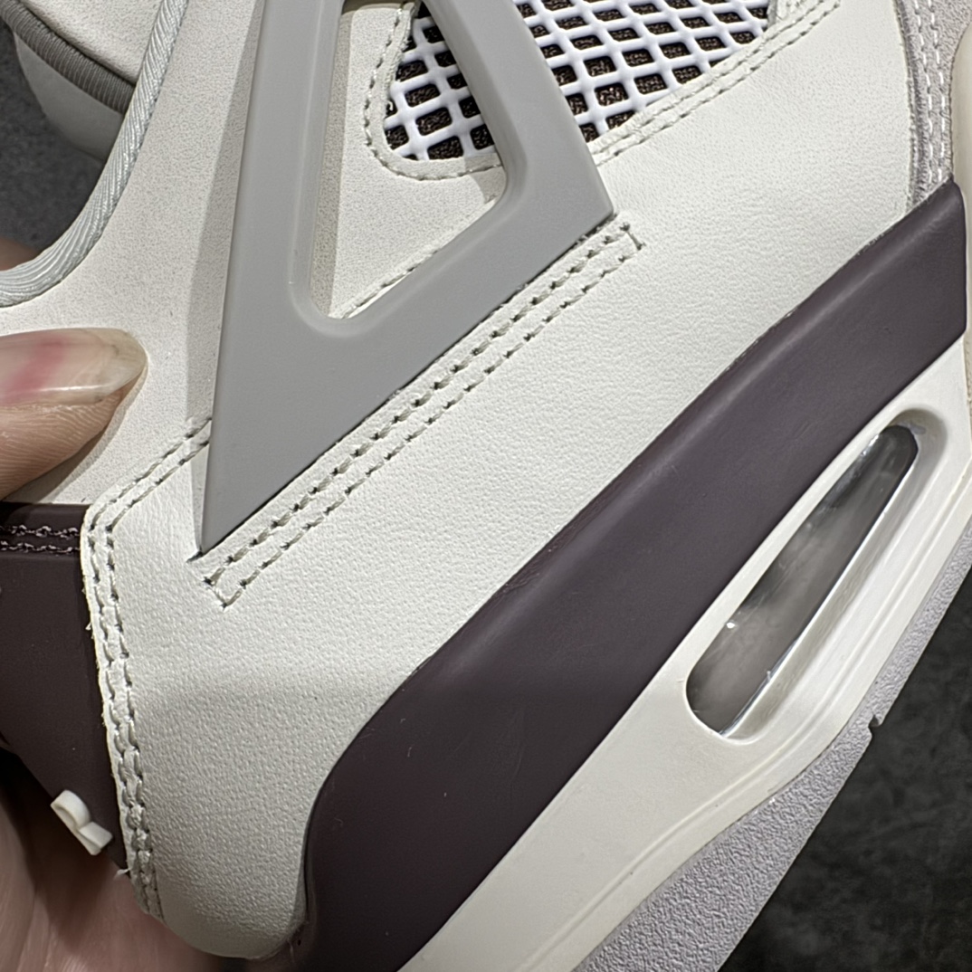 图片[2]-【GX巅峰版】Air Jordan AJ4 Retro 灰棕联名FZ4801-001nn原鞋开发原楦原纸板同源开发 完美呈现乔4的版型 内侧正确双色网格 还原细节 原厂皮料 正确气垫颜色 正确网格工艺 正确拉帮工艺 全鞋原装材料制作 原档案原模具打造 支持全方位与正品对比SIZE：36 36.5 37.5 38 38.5 39 40 40.5 41 42 42.5 43 44 44.5 45 46 47.5 48.5 编码：AS370400-莆田鞋批发中心