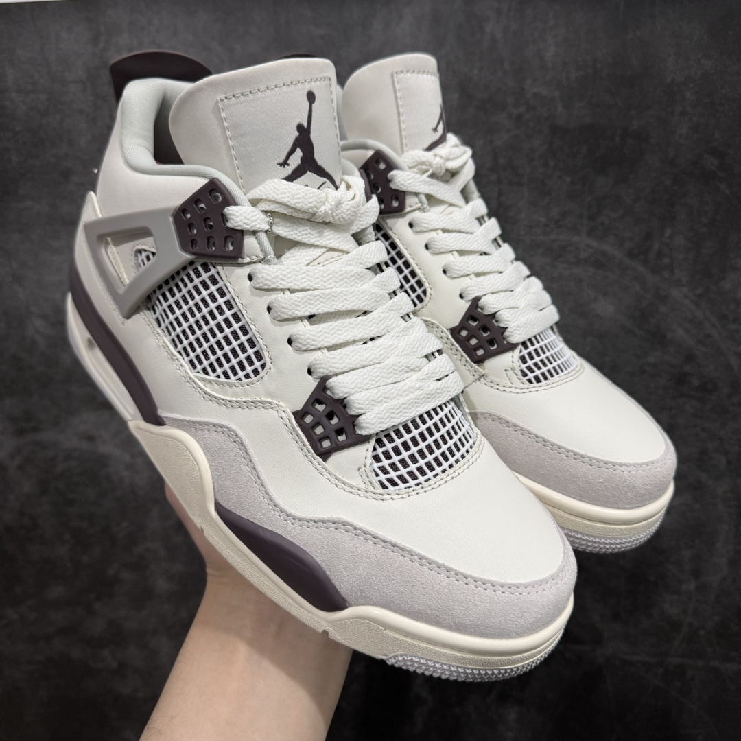 AirJordanAJ4Retro灰棕联名FZ4801-001原鞋开发原楦原纸板同源开发完美呈现乔4的版