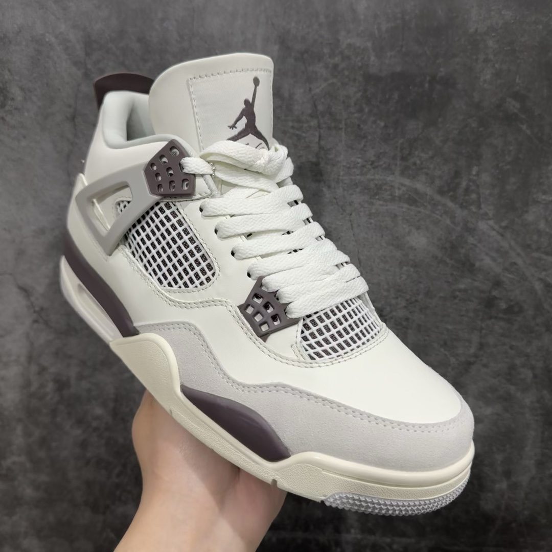 AirJordanAJ4Retro灰棕联名FZ4801-001原鞋开发原楦原纸板同源开发完美呈现乔4的版