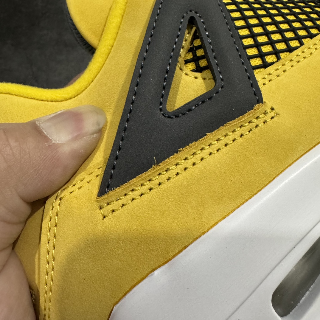 图片[3]-【KW纯原】Air Jordan AJ4 Pure Money 电母 CT8527-700nn耗时多个月巨作 重金购买原楦原纸板确保原汁原味 完美呈现四代版型正确鞋头弧度 原装鞋舌织唛标n原厂TPU网格 不打皱 原厂电控针车系统原厂港宝加持 正确后跟弧度 细节随意对比市面任何版本‼️n原厂织唛标 市面唯一采用原装皮料正确网格工艺 全方位一致匹配官方细节全网唯一私模 最大尺码达到48.5码  尺码：40 40.5 41 42 42.5 43 44 44.5 45 45.5 46 47.5 48.5 编码：T1480500-莆田鞋批发中心