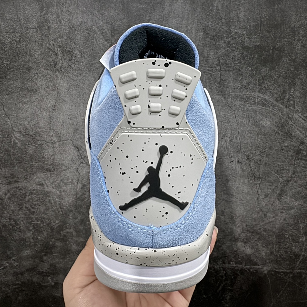 图片[4]-【KW纯原】Air Jordan AJ4 Retro SE \”University Blue\”大学蓝 货号：CT8527-400nn耗时多个月巨作 重金购买原楦原纸板确保原汁原味 完美呈现四代版型正确鞋头弧度 原装鞋舌织唛标n原厂TPU网格 不打皱 原厂电控针车系统原厂港宝加持 正确后跟弧度 细节随意对比市面任何版本‼️n原厂织唛标 市面唯一采用原装皮料正确网格工艺 全方位一致匹配官方细节全网唯一私模 最大尺码达到48.5码  尺码：40 40.5 41 42 42.5 43 44 44.5 45 45.5 46 47.5 48.5 编码：T1480500-莆田鞋批发中心