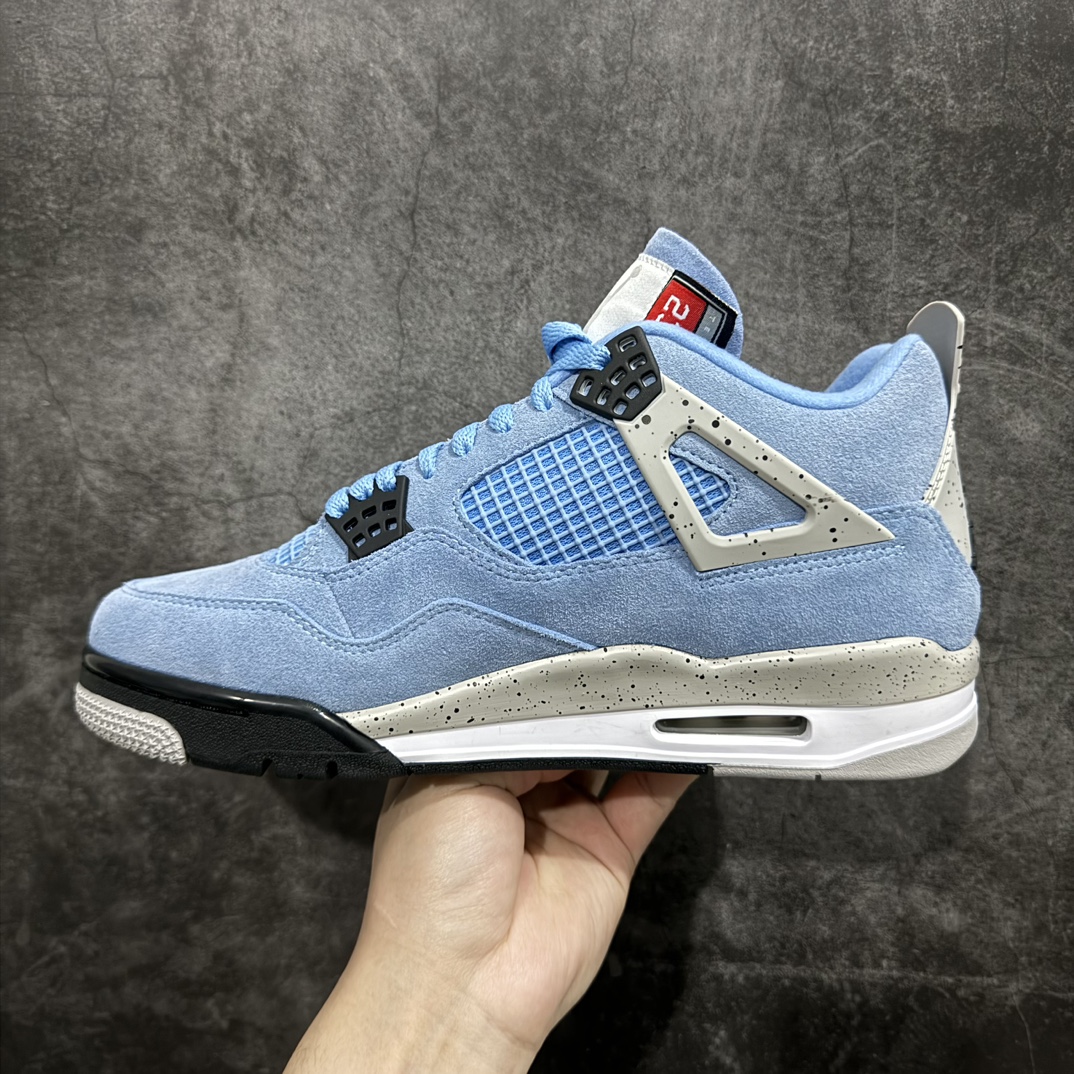 图片[2]-【KW纯原】Air Jordan AJ4 Retro SE \”University Blue\”大学蓝 货号：CT8527-400nn耗时多个月巨作 重金购买原楦原纸板确保原汁原味 完美呈现四代版型正确鞋头弧度 原装鞋舌织唛标n原厂TPU网格 不打皱 原厂电控针车系统原厂港宝加持 正确后跟弧度 细节随意对比市面任何版本‼️n原厂织唛标 市面唯一采用原装皮料正确网格工艺 全方位一致匹配官方细节全网唯一私模 最大尺码达到48.5码  尺码：40 40.5 41 42 42.5 43 44 44.5 45 45.5 46 47.5 48.5 编码：T1480500-莆田鞋批发中心