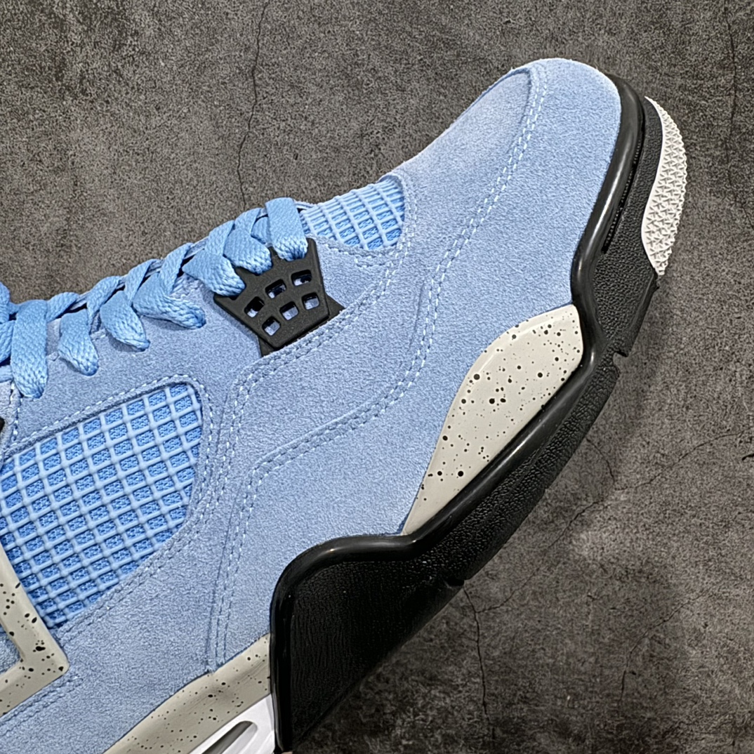 图片[6]-【KW纯原】Air Jordan AJ4 Retro SE \”University Blue\”大学蓝 货号：CT8527-400nn耗时多个月巨作 重金购买原楦原纸板确保原汁原味 完美呈现四代版型正确鞋头弧度 原装鞋舌织唛标n原厂TPU网格 不打皱 原厂电控针车系统原厂港宝加持 正确后跟弧度 细节随意对比市面任何版本‼️n原厂织唛标 市面唯一采用原装皮料正确网格工艺 全方位一致匹配官方细节全网唯一私模 最大尺码达到48.5码  尺码：40 40.5 41 42 42.5 43 44 44.5 45 45.5 46 47.5 48.5 编码：T1480500-莆田鞋批发中心