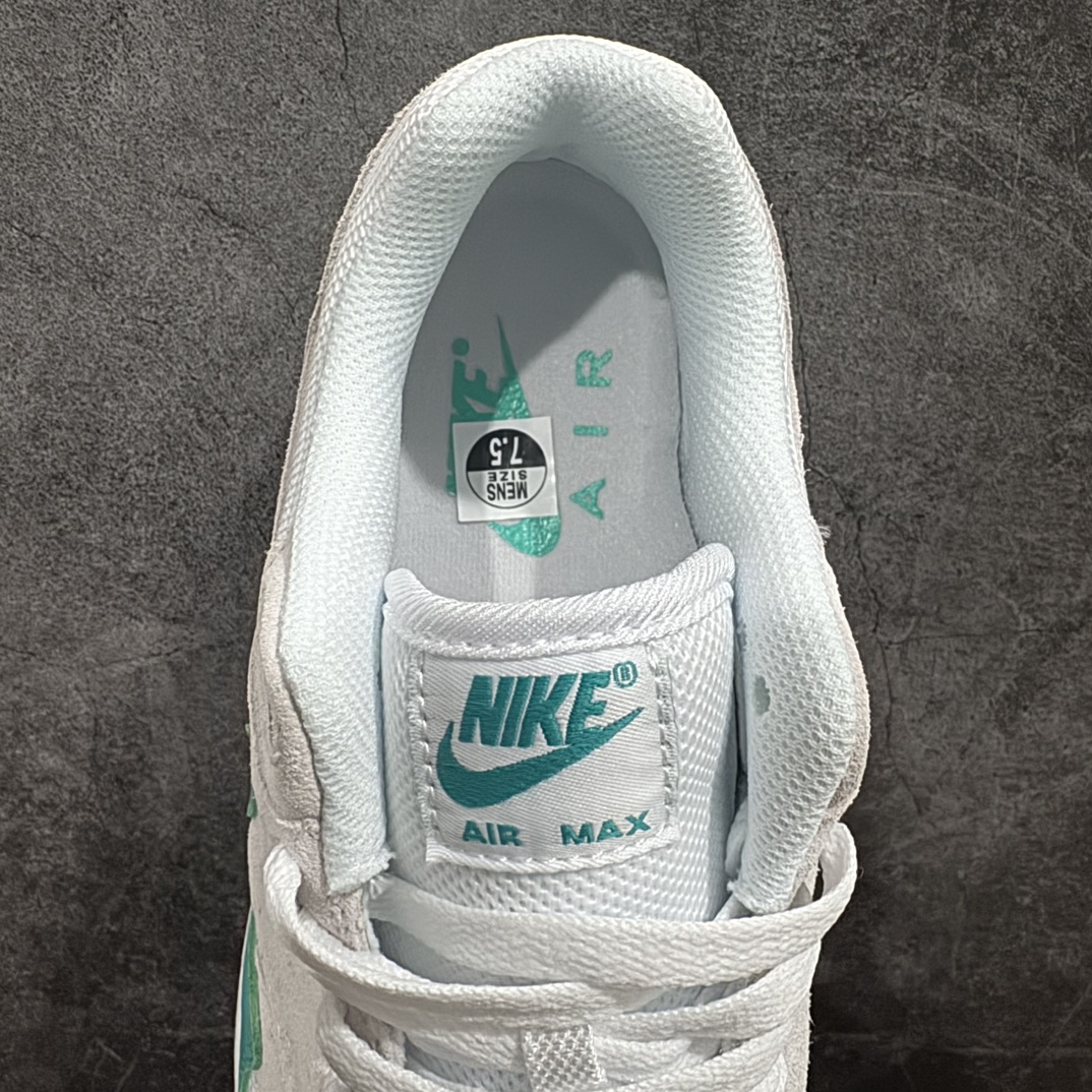 图片[8]-【公司级】NK Air Max 1初代复古气垫慢跑鞋白绿 DZ4549-001n由Tinker Hatfeld和Mark Parker在1987年设计 灵感来自于巴黎蓬皮杜中心 在参观了蓬皮杜中心之后提出了Air Max的标志性开窗可视气垫的理念 并将其实际开发成功 是NK史上第一双可视气垫跑鞋 凭借着Air Max气垫带来的舒适脚感和鞋面面料上的不断精进才使得Air Max 1在现如今都是复古慢跑鞋的首选 深厚的历史渊源 独特的流线形设计 极为复古的外观使得它深受鞋迷的喜爱SIZE：36 36.5 37.5 38 38.5 39 40 40.5 41 42 42.5 43 44 44.5 45 46 47.5 编码：LDS240260-鞋库