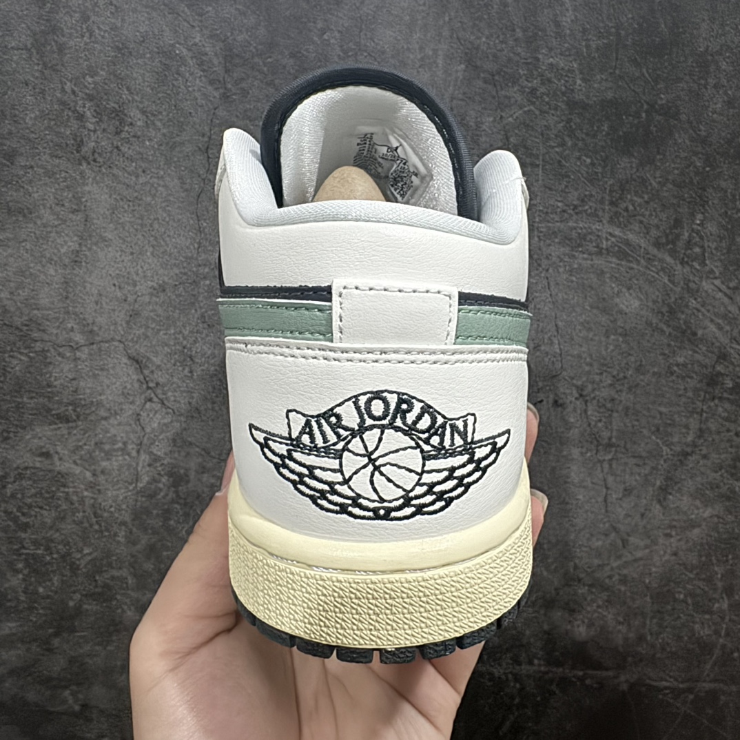 200 【K版】Air Jordan 1 Low 黑绿 AJ1乔1低帮休闲板鞋 DC0774-001