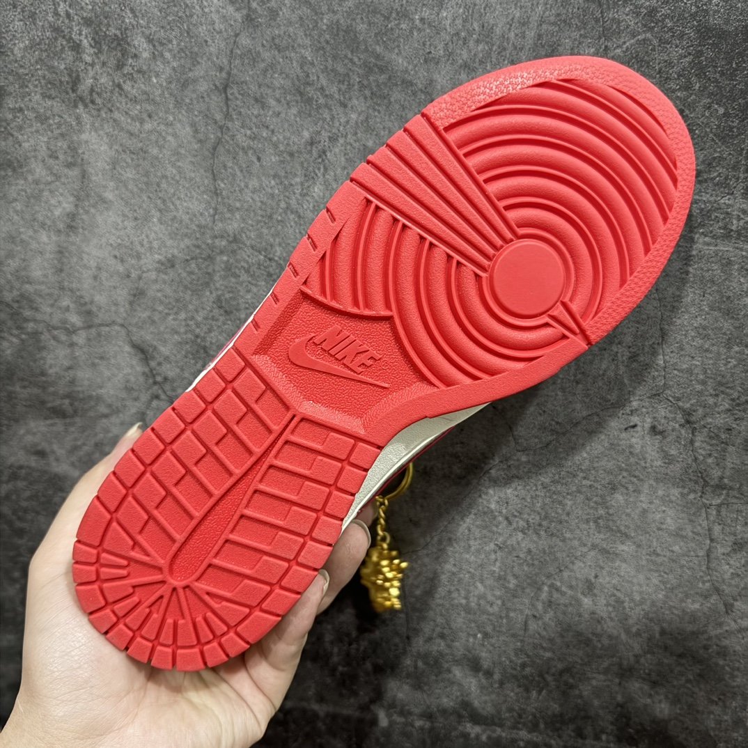 定制版NkSBDunkLowLV联名-绑带中国红限定周年高端定制低帮休闲板鞋SJ2068-228#定制鞋