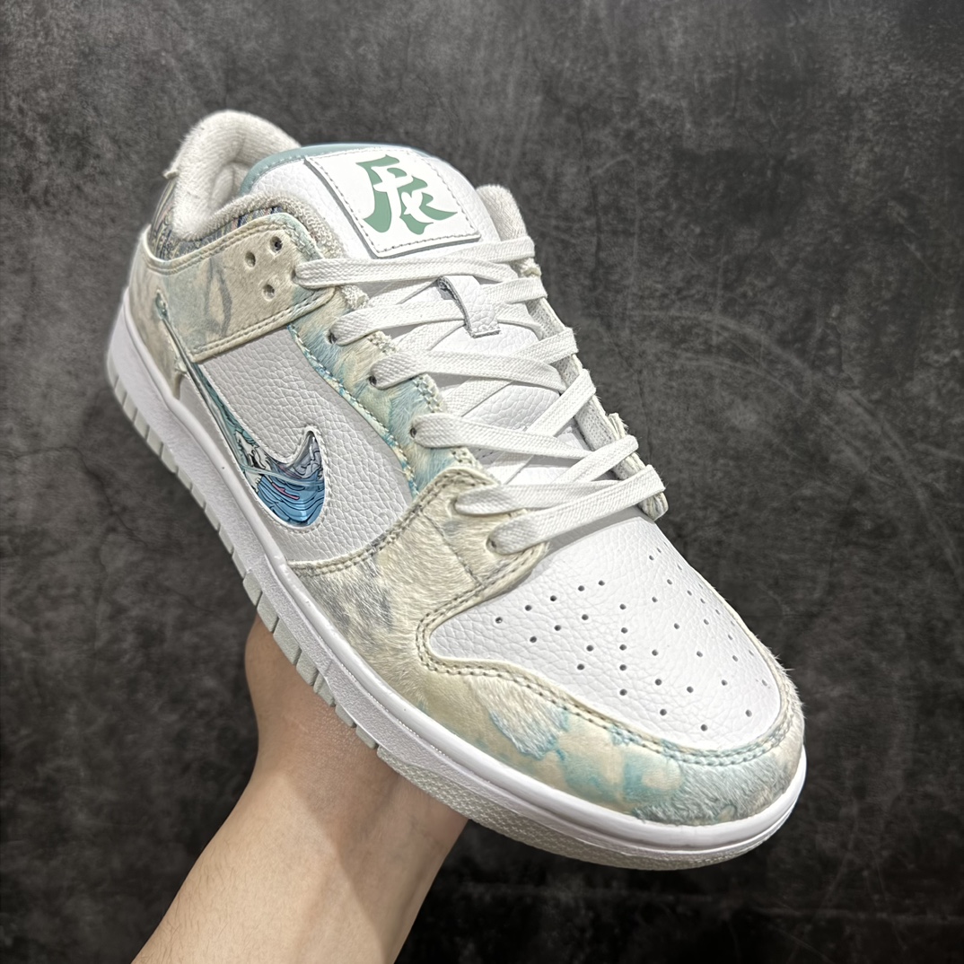 280 【YC纯原】NK Dunk Low 蒸汽木偶 CNY龙年限定 龙海龙宫三太子 白青 DV0831-101