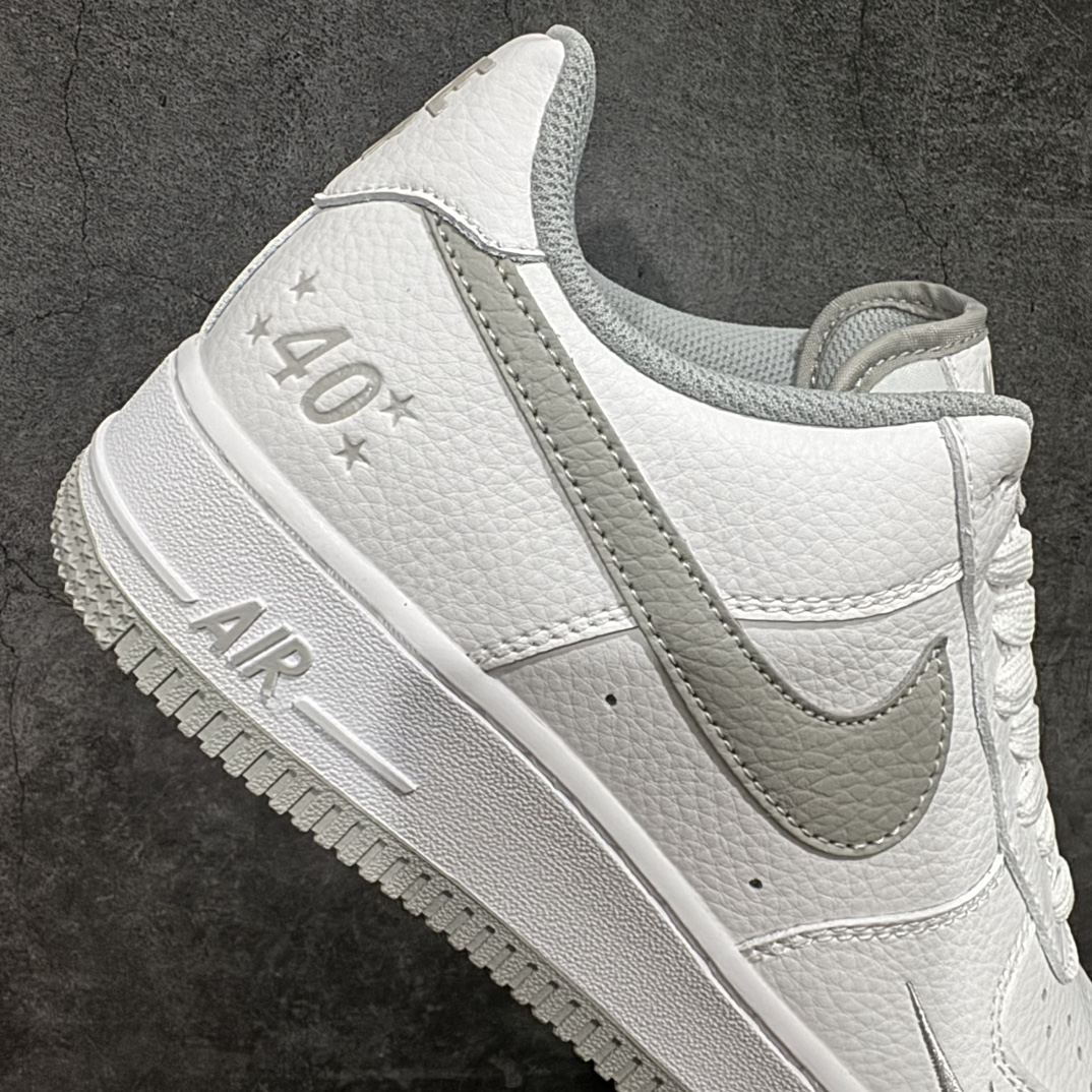 200 Nk Air Force 1'07 Low 40周年白灰 空军一号低帮休闲板鞋 MN5263-121