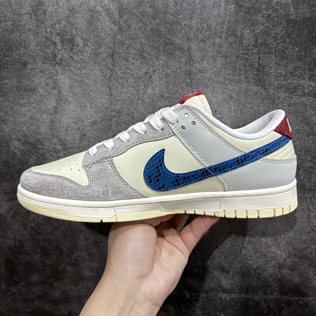 280 【定制版】Nk SB Dunk Low UN联名-蓝色龙鳞 周年高端定制 低帮休闲板鞋 FC2025-302