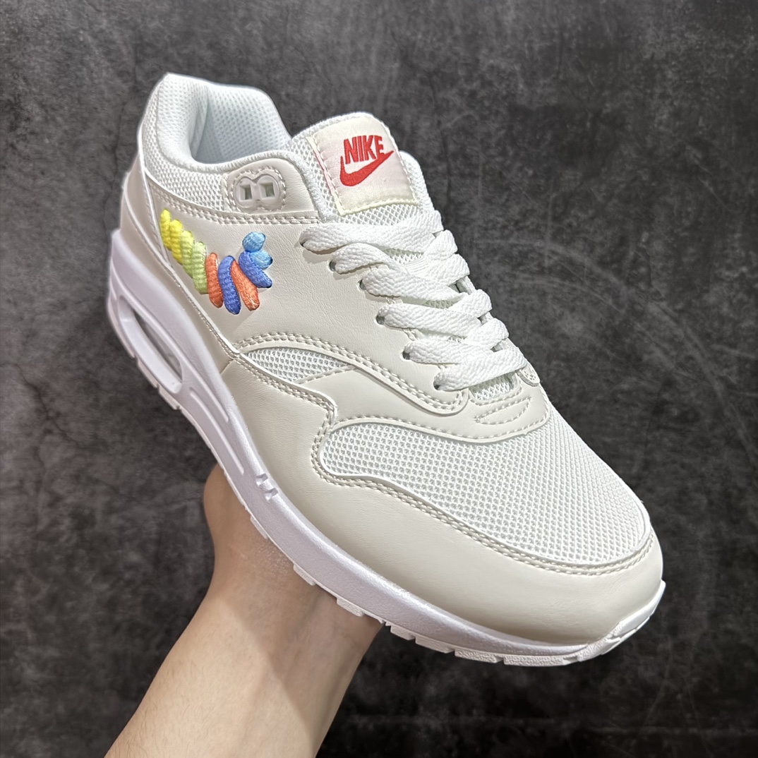 图片[3]-【纯原版】Nike Air Max 1 复刻编织彩 纯原版本n复古休闲跑步鞋 官方同步上架n真标原盒 原底原面 正确版型原版开发 精准细节 市面最高版本 官方货号：FN4782 100n码数：36 36.5 37.5 38 38.5 39 40 40.5 41 42 42.5 43 44 44.5 45 46 47 编码：LDS280300-莆田鞋批发中心