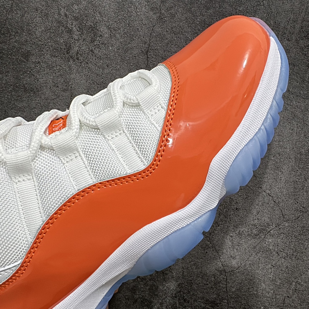 400 【外贸纯原版本】Air Jordan 11 Retro 高帮 橘白  378037-002