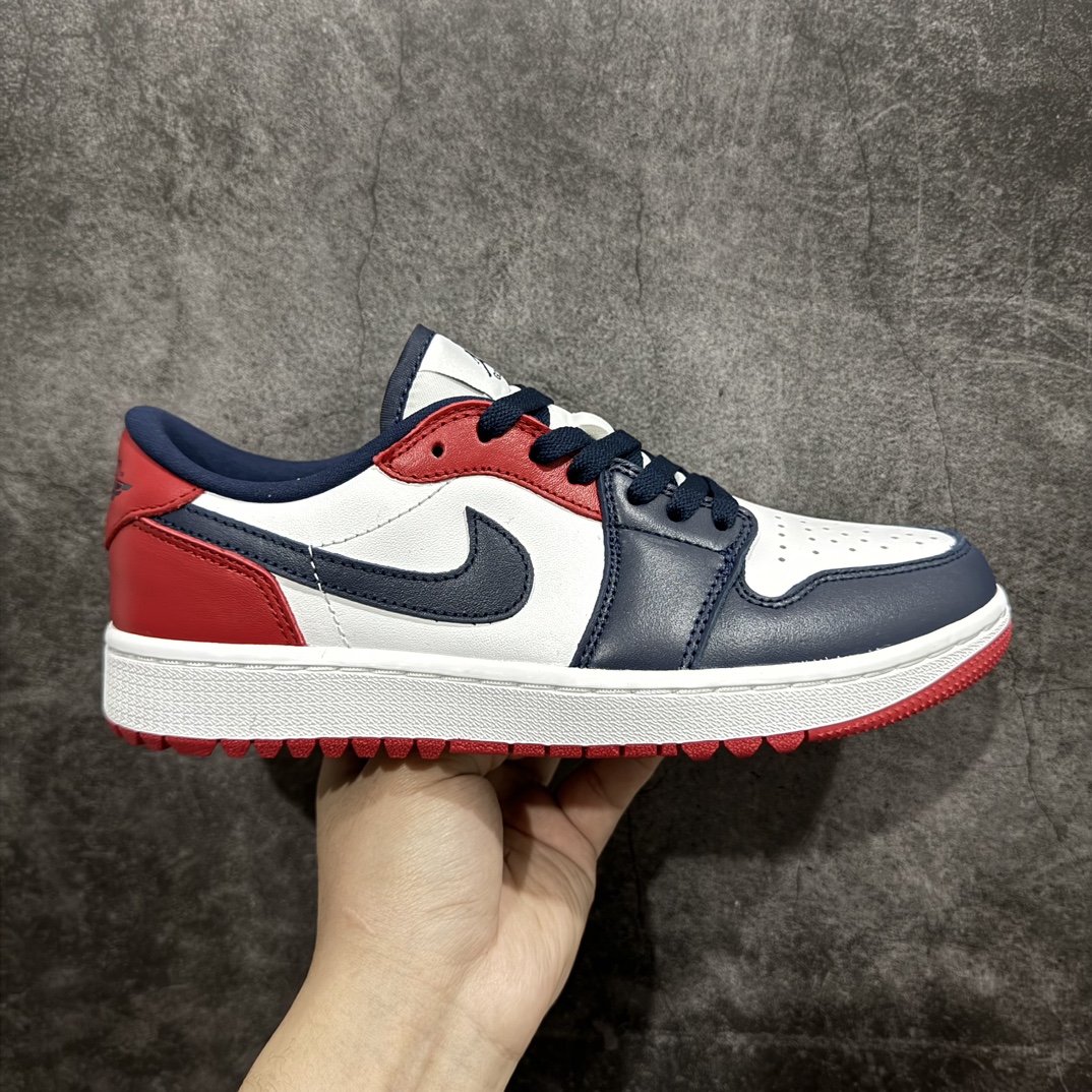 300 【DT纯原】Air Jordan AJ1 Low Golf 高尔夫 蓝红  DD9315-113