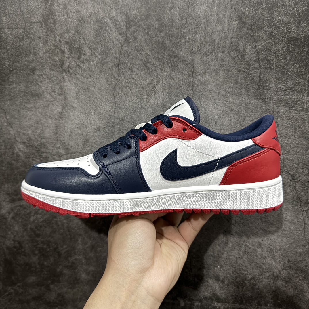 300 【DT纯原】Air Jordan AJ1 Low Golf 高尔夫 蓝红  DD9315-113