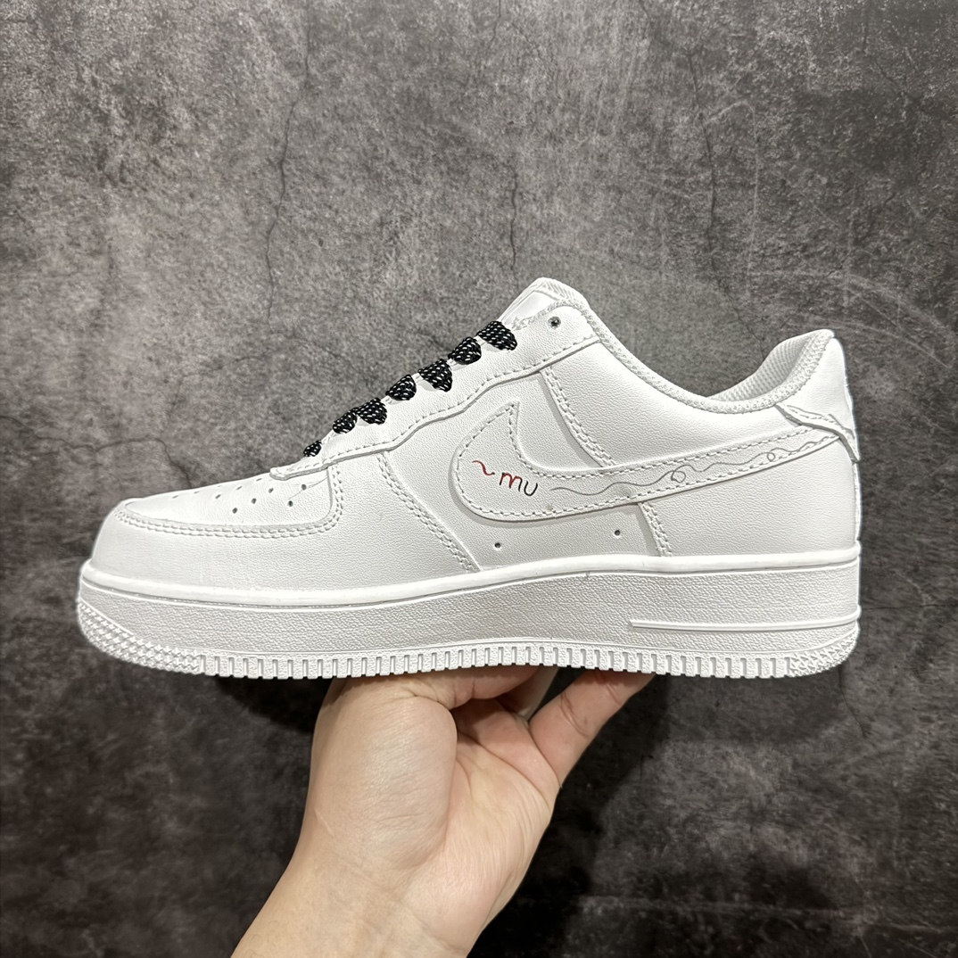 200 Nike Air Force 1 Low 07 二次元 艺术涂鸦 白红 AM0703-123